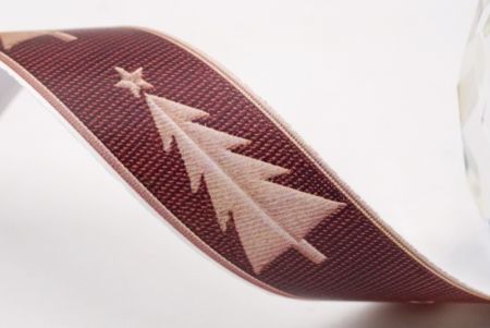 Winterwunderland Bäume Jacquardband_AI-KN